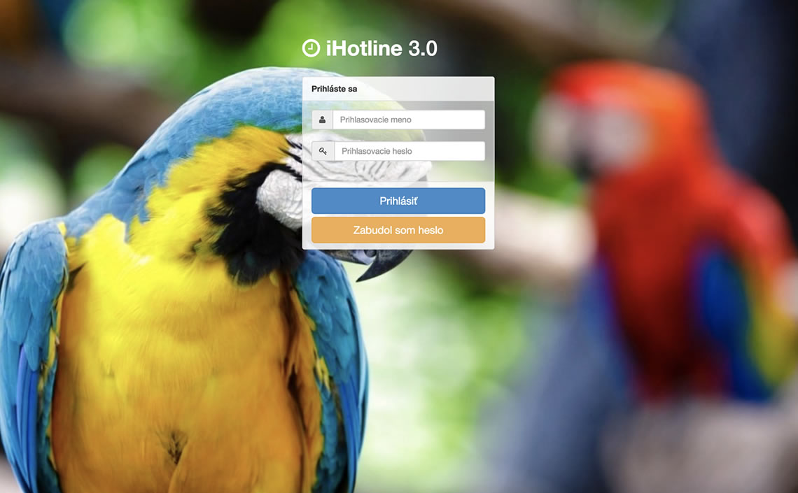 iHotline — interný systém technickej podpory